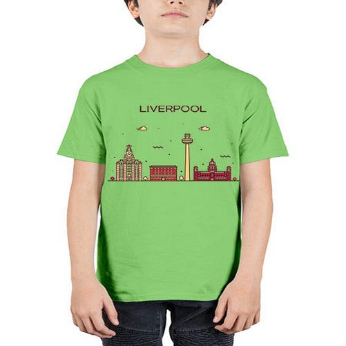 Liverpool 1153# - cities - Youth Tee Unisex