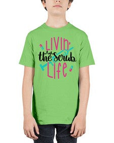 Livin The Scrub Life Style Style 1067# - nurse - Youth Tee Unisex
