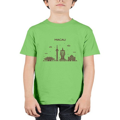 Macau 1196# - cities - Youth Tee Unisex