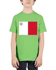Malta 1222# - world flags - Youth Tee Unisex