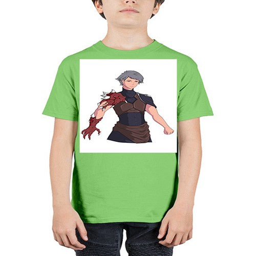 Man has parasite on hand 14# - anime - Youth Tee Unisex