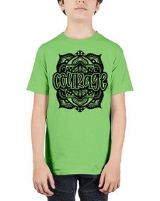 Mandala Courage 759# - mandala - Youth Tee Unisex