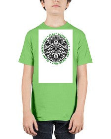 Mandala Garden Round 910# - mandala - Youth Tee Unisex
