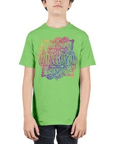 Mandala Wisdom Rainbow Glitter 764# - mandala - Youth Tee Unisex