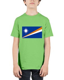 Marshall Islands 1242# - world flags - Youth Tee Unisex