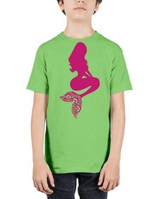 MermaidMandalaUpdated 933# - mandala - Youth Tee Unisex