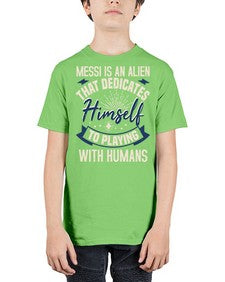 Messi is alien that dedicates himself 33# - ufo - Youth Tee Unisex