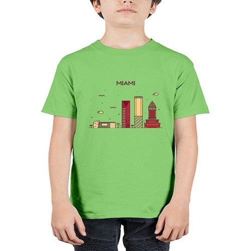 Miami 1285# - cities - Youth Tee Unisex