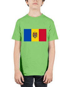 Moldova 1332# - world flags - Youth Tee Unisex