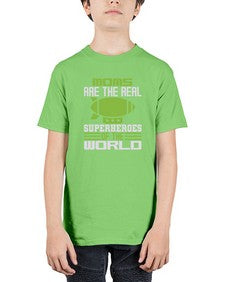 Moms are 170# - cartoon super hero - Youth Tee Unisex