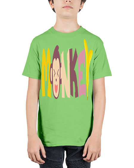 Monkey Banana 11# - monkey - Youth Tee Unisex