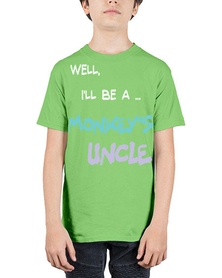 Monkey Uncle 18# - monkey - Youth Tee Unisex