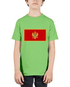 Montenegro 1344# - world flags - Youth Tee Unisex