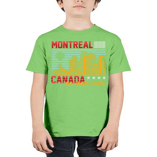 Montreal 1348# - cities - Youth Tee Unisex