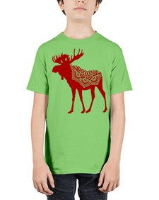 MooseMandala 940# - mandala - Youth Tee Unisex