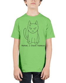 Mother I Crave Violence - cats - Youth Tee Unisex