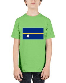 Nauru 1419# - world flags - Youth Tee Unisex