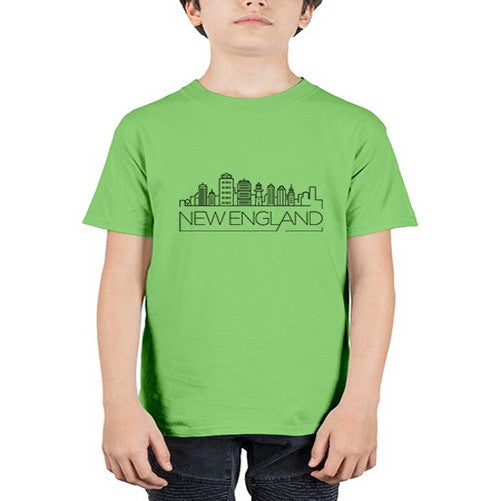 New England Minimal Skyline 1442# - cities - Youth Tee Unisex