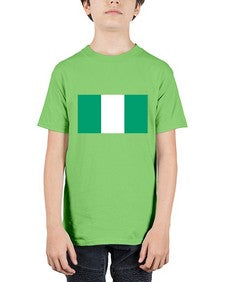 Nigeria 1493# - world flags - Youth Tee Unisex