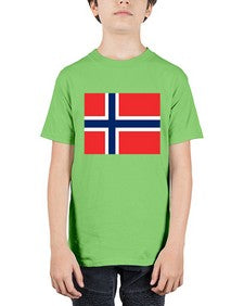 Norway 1513# - world flags - Youth Tee Unisex