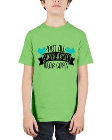 Not All Superheroes Wear Capes Style Style 1137# - nurse - Youth Tee Unisex