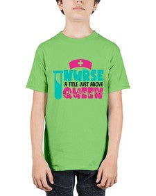 Nurse A Little Just Above Queen Style Style 1145# - nurse - Youth Tee Unisex