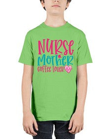 Nurse Mother Coffee Lover Style 1185# - nurse - Youth Tee Unisex