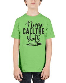 Nurse call the shots 1152# - nurse - Youth Tee Unisex