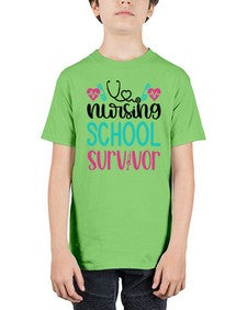 Nursing School Survivor Style Style 1279# - nurse - Youth Tee Unisex