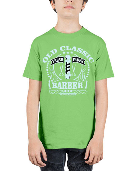 Old Classic Barber1285# - barber - Youth Tee Unisex