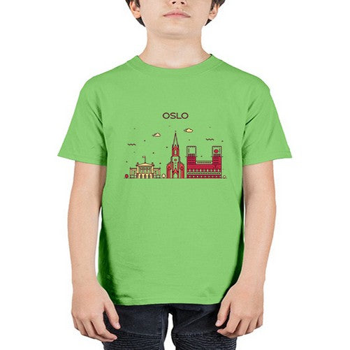 Oslo 1554# - cities - Youth Tee Unisex