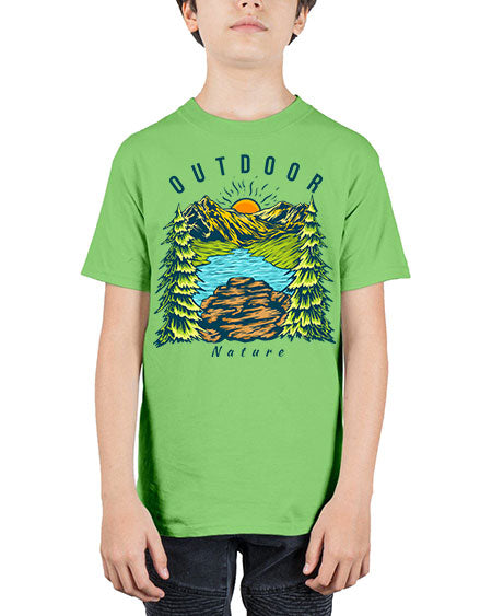 Outdoor Nature 17# - nature - Youth Tee Unisex