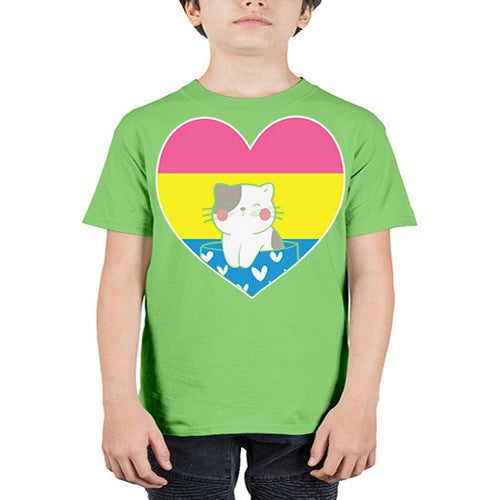 Pansexual Kawaii Cat Anime Art Anime 272# - anime - Youth Tee Unisex