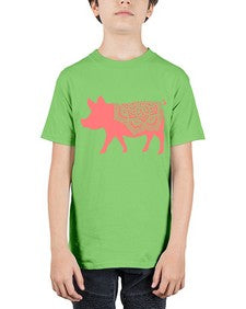 PigMandala 985# - mandala - Youth Tee Unisex