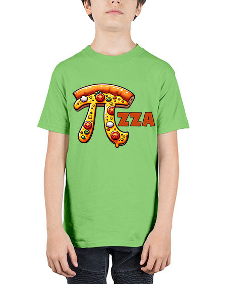 Pizza Pi Day Funny 40# - pi - Youth Tee Unisex