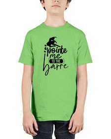 Pointe me to the barre 174# - ballet - Youth Tee Unisex