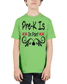 Pre K Is On Point 654# - prek headstart - Youth Tee Unisex