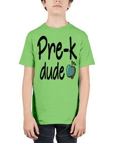 Pre k dude 651# - prek headstart - Youth Tee Unisex