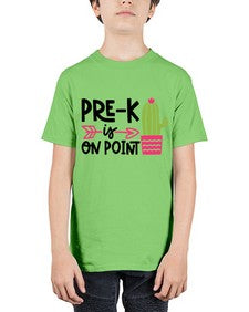 PreK Is On Point 668# - prek headstart - Youth Tee Unisex