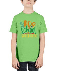 Preschool Superhero 692# - prek headstart - Youth Tee Unisex