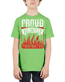 Proud Volunteer Firefighter Style 35# - volunteer - Youth Tee Unisex