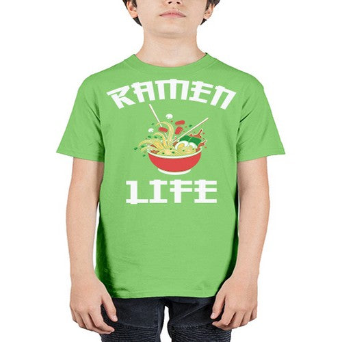 Ramen Noodle Anime Ramen Life 281# - anime - Youth Tee Unisex