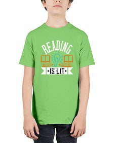 Reading is lit Style 1346# - teacher - Youth Tee Unisex