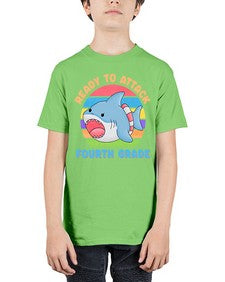 Ready to Attack fourth Grade 711# - fourth grade - Youth Tee Unisex