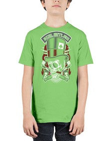 Real Outlaw Skull 1011# - skull and bones - Youth Tee Unisex