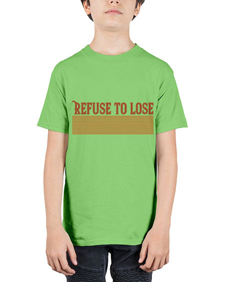 Refuse to lose 1902# - badminton - Youth Tee Unisex