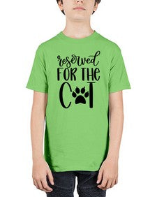 Reserved For The Cat Style 104# - cats - Youth Tee Unisex