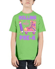 Rolling into PreK 788# - prek headstart - Youth Tee Unisex