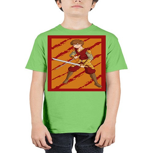 Samurai boy 95# - anime - Youth Tee Unisex
