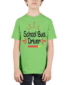 School Bus Driver 793# - graduation - Youth Tee Unisex